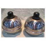 vintage chrome road flare cannonballs