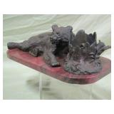 on red marble base by Russian >>