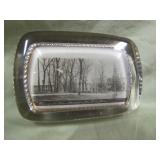 photo glass paper weight>