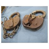 C & O RR locks with key >>