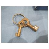 B & O RR key