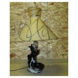 ceramic table lamp with >>