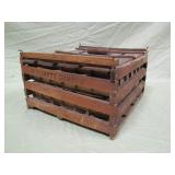 wooden egg crate