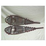early Native American snowshoes>
