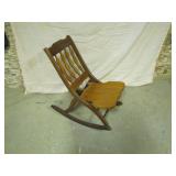 folding rocking chair >