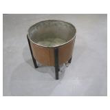 copper wash tub>