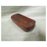 vintage wooden prank box>