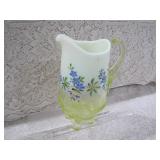 vaseline glass pitcher