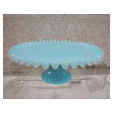 Robin Egg Blue cakestand