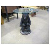 resin Bear accent table