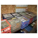 large assortment of CDs