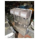 3 place Hamilton Beach malt mixer