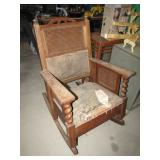old oak rocker