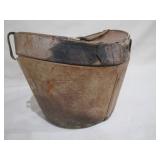 leather shows damage, missing straps>