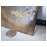 Their Reich on backside 6"t x 8"w