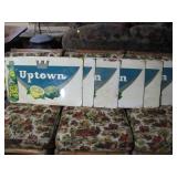 6 Uptown tin signs