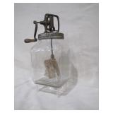 6 quart glass butter churn>