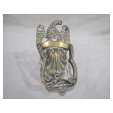 heavy brass door knocker