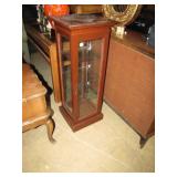 small curio cabinet
