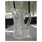 cut glass pitcher