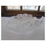 cut glass candy tray