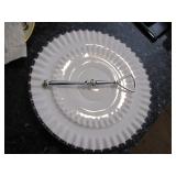 silver crest tiered candy dish