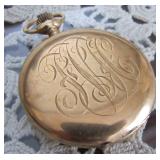 14k gold pocket watch