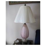 1950s Murano artglass table lamp>