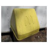 french fry trash can