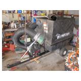 trailer lawn vac system >