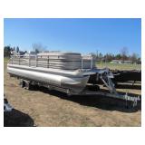 2003 Sanpan 2500RE 25ft pontoon>>