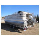 with 75hp Honda four stroke outboard>