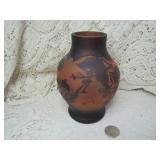 modern Galle glass vase>