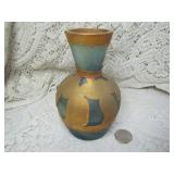 interesting modern art glass vase