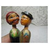 when lever is pushed