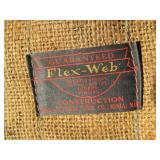 Flex Web tag on cushions