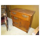 oak commode