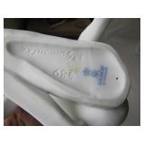 lady figurines, showing marks