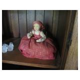 Russian made tea cozy doll>