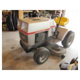 tractor with mowing deck>