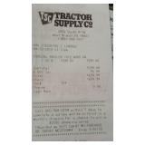 original purchase reciept