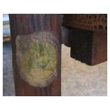 original paper label