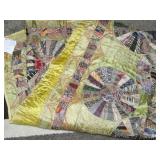 Dresden Plate pattern quilt