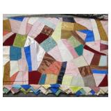 Crazy pattern quilt