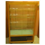 with glass backside doors