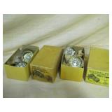 new old stock glass door knob sets