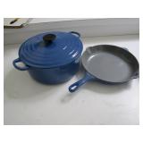 Le Creuset enameled cast iron>