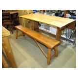 Habitant long drop leaf table