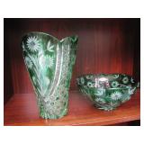 Czech Emerald cut to clear