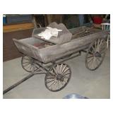 wooden flower market size wagon>